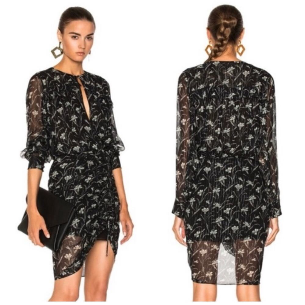 Veronica Beard Crossover Keyhole Front Fitzgerald Dilk Dress Size 6 NWOT